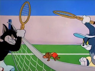 Tom and Jerry, 46 Episode - Tennis Chumps (1949)  By Toba.tv