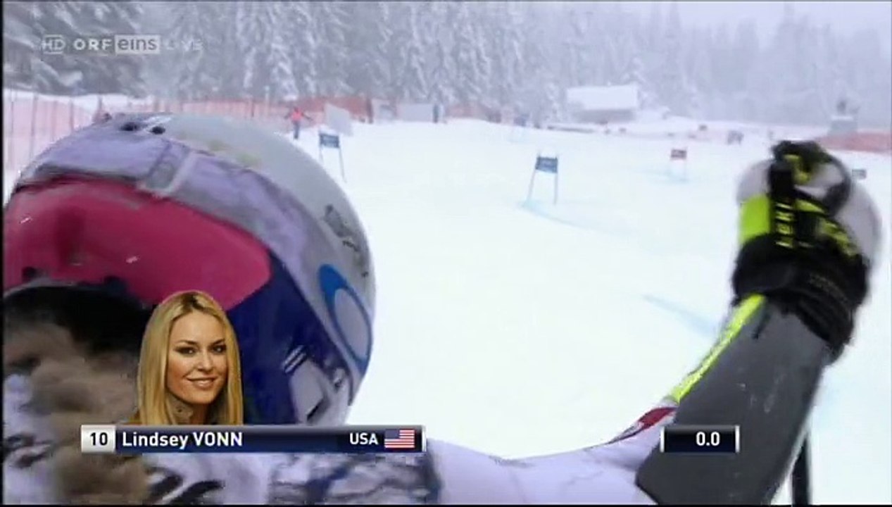 Giant Slalom 1st Run Flachau 2016