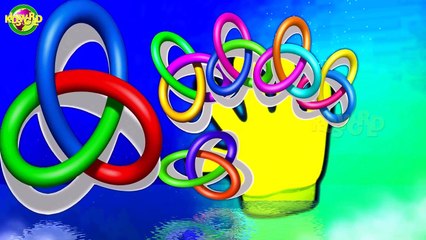 Finger Family Coloring Circle Cartoon Nursery Rhyme For Kids | Baby Songs | Kids World |