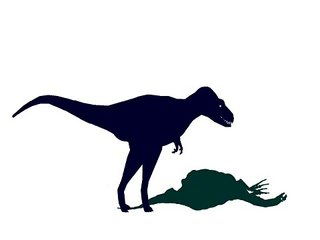 7TyrannosaurusAlxs Albertosaurus eat test, with sound