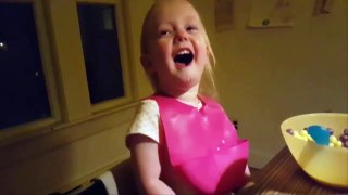 Video showing little girl in fits of laughter as she learns about snow will have YOU in hysterics too
