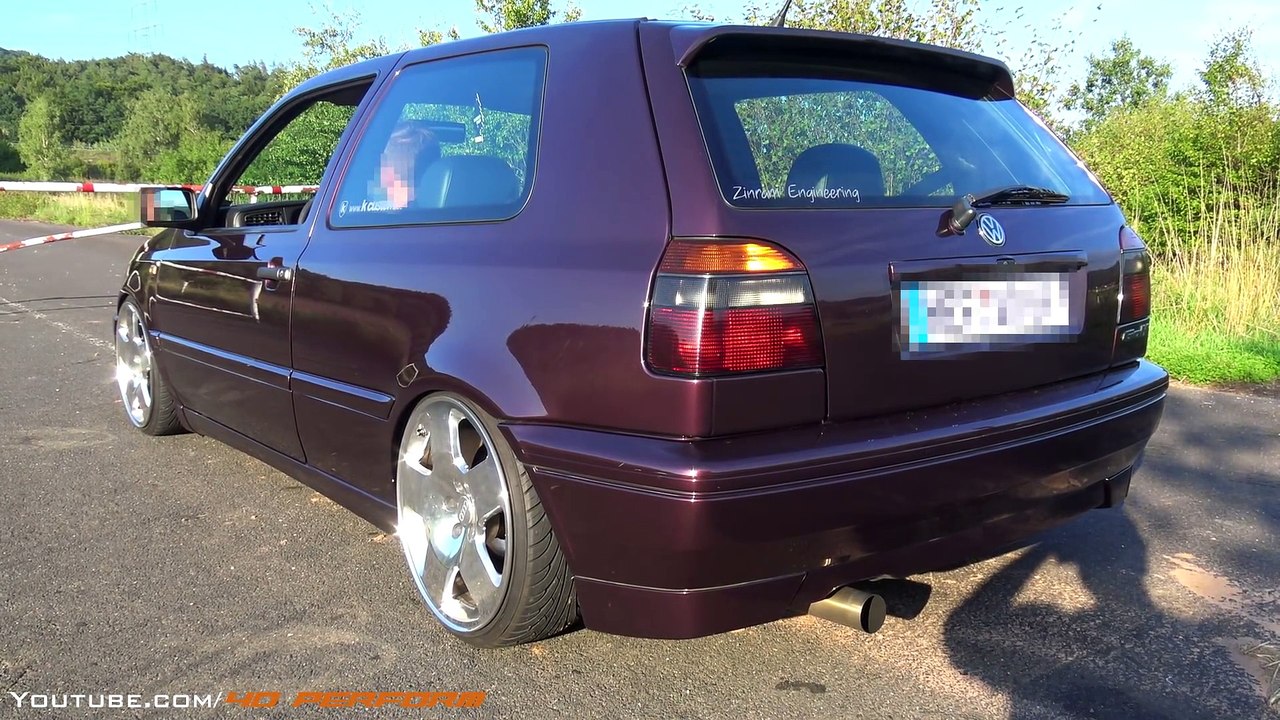 VW Golf 3 VR6 - Acceleration [0-240 Km-h]