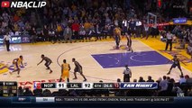 Lou Williams clutch lay-up for the lead | Lakers vs Pelicans | January 12 2016 | 2015-16 NBA SEASON