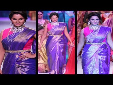 Stunning Sania Mirza Dazzle on Ramp IIJW 2015
