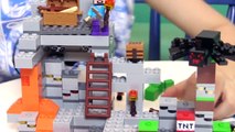 LEGO MINECRAFT - Set 21113 THE CAVE - Unboxing, Review, Time-Lapse Build