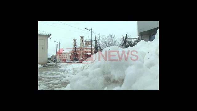 Temperaturat ulen ndjeshëm, Korçë 30 cm trashësia e borës- Ora News- Lajmi i fundit