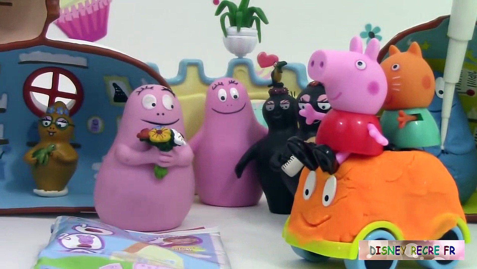 La Maison des Barbapapa Jouet Pâte à modeler en français Peppa Pig - Vidéo  Dailymotion