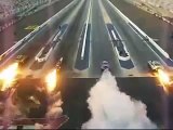 Drag race!! Jet car vs T-33/ジェット機対ジェットエンジン搭載カーのドラックレース