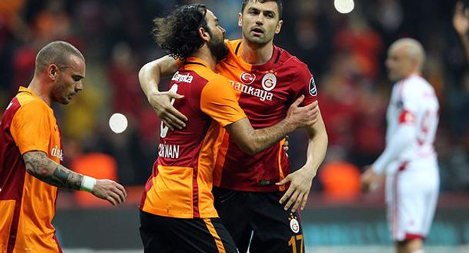 GALATASARAY MEDİCANA SİVASSPOR 16.01.2016 Maç Özeti ve Goller