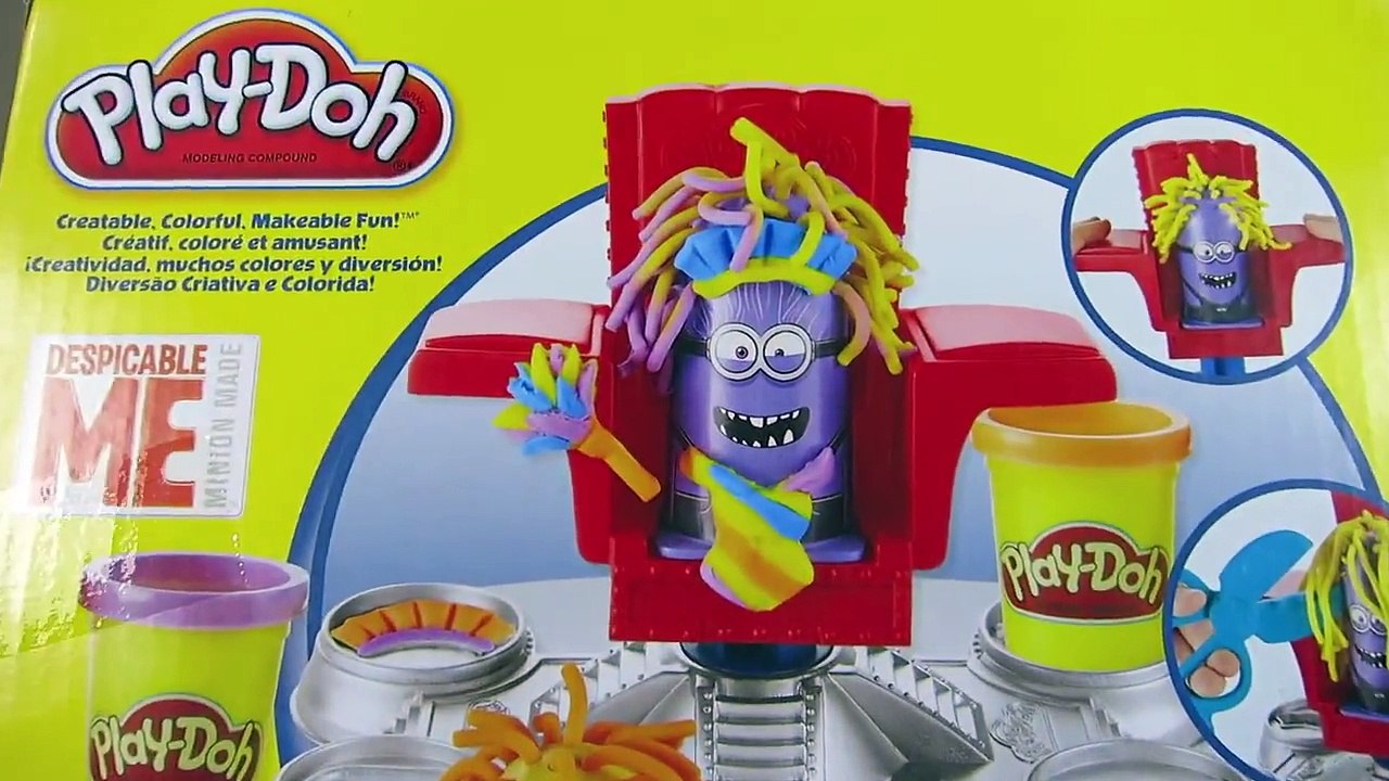 MINIONS CRAZY HAIR KEVIN BOB STEWART EVIL MINION PLAY DOH TOYS