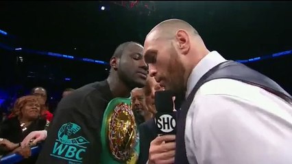 Tyson Fury calls out Wilder