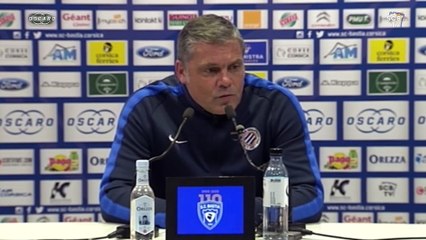 Bastia 1-0 Montpellier : Conf. d'après-match de B. Martini