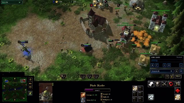 WarCraft : Armies of Azeroth - Test pré-alpha (mod Starcraft 2)