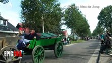 Accident between carts