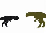 Dinosaur Territories - Daspletosaurus vs Carcharodontosaurus