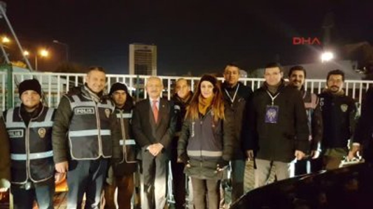 Kılıçdaroğlu, Polislerle Sohbet Etti