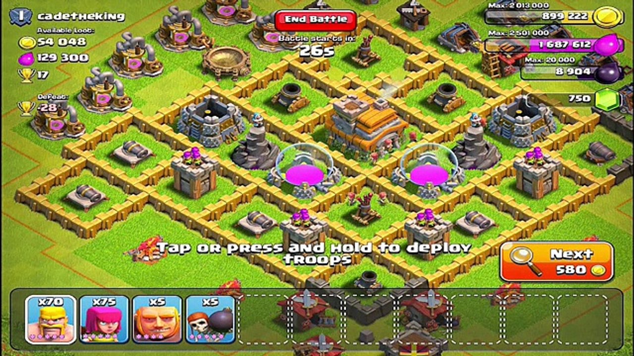 Clash of Clans - BEST Town Hall Level 7 Attack Strategy (WIN EVERY TIME!) - Video Dailymotion