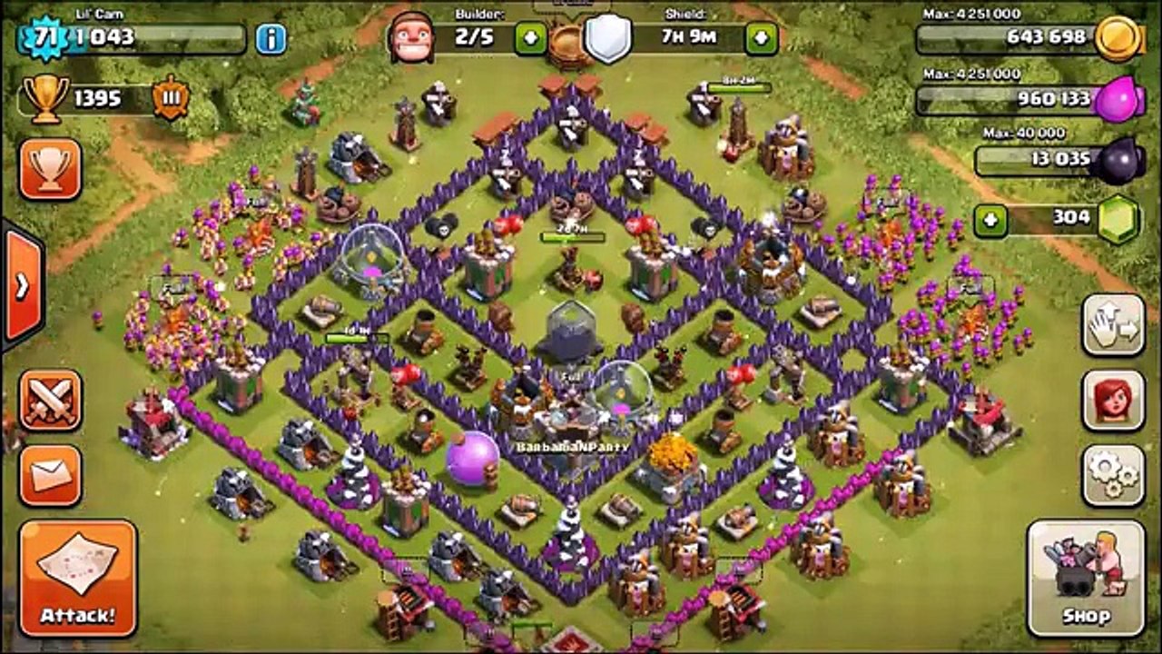 Clash of Clans - Best-Fastest Town Hall 7 & 8 Farming Attack Strategy - Video Dailymotion