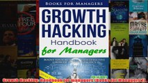 Download PDF  Growth Hacking Handbook for managers Books for Managers 1 FULL FREE