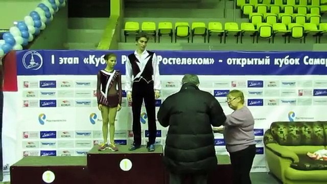 Награждение победителей в парном, разряде МС Самара 2015