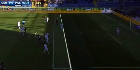 GOOOOOAL Suso Goal - Genoa 1 - 0 Palermo - 17-01-2016