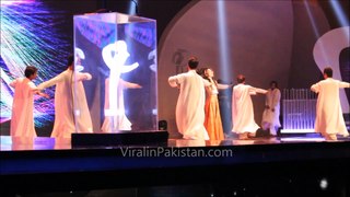 URWA Fall on stage doing dance on lux style Award show 2016