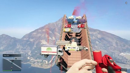 AVALANCHE DEATH FALL! (GTA 5 Funny Moments)