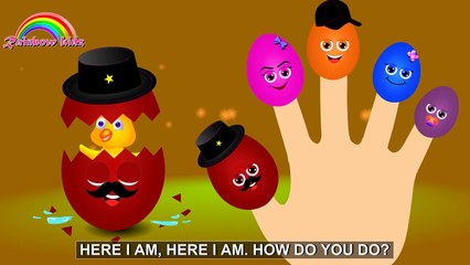 Talking Surprise Egg Finger Family Song | Kids Colors Surprise Egg Nursery Rhymes 3D