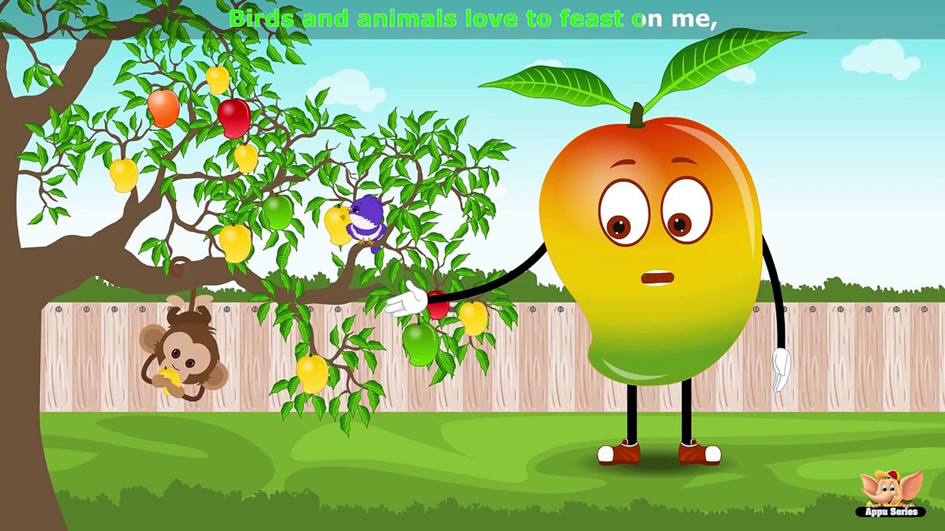 Fruit Rhymes Best Collection of Rhymes for Children in English - Vidéo  Dailymotion