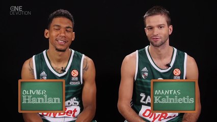 Language Lesson: Oliver Hanlan and Mantas Kalnietis, Zalgiris Kaunas