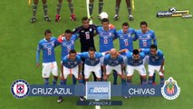 Los goles del: Cruz Azul vs Chivas (1-1)