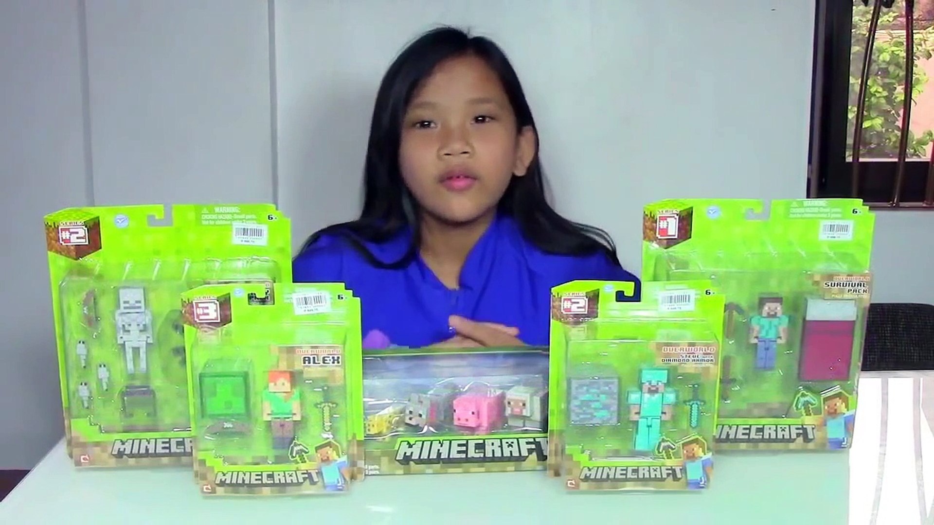 MINECRAFT Papercraft Overworld Deluxe Set - Unboxing & Review