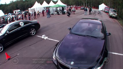 Mercedes CL63 AMG vs BMW M6