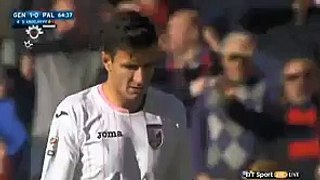 Sinisa Andelkovic Red Card Genoa 2 0 Palermo 17.01.2016 HD vidéo