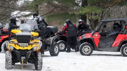 RANDONNÉE DU PRÉSIDENT 16 JANVIER 2016  CLUB QUAD MEGAROUES