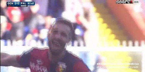 4-0 Leonardo Pavoletti Super Goal - Genoa v. Palermo 17.01.2016 HD