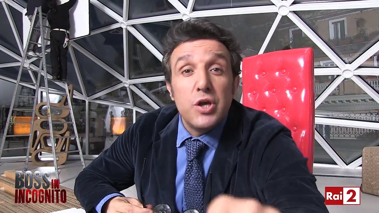 Flavio Insinna ci invita alla quinta puntata di Boss in Incognito