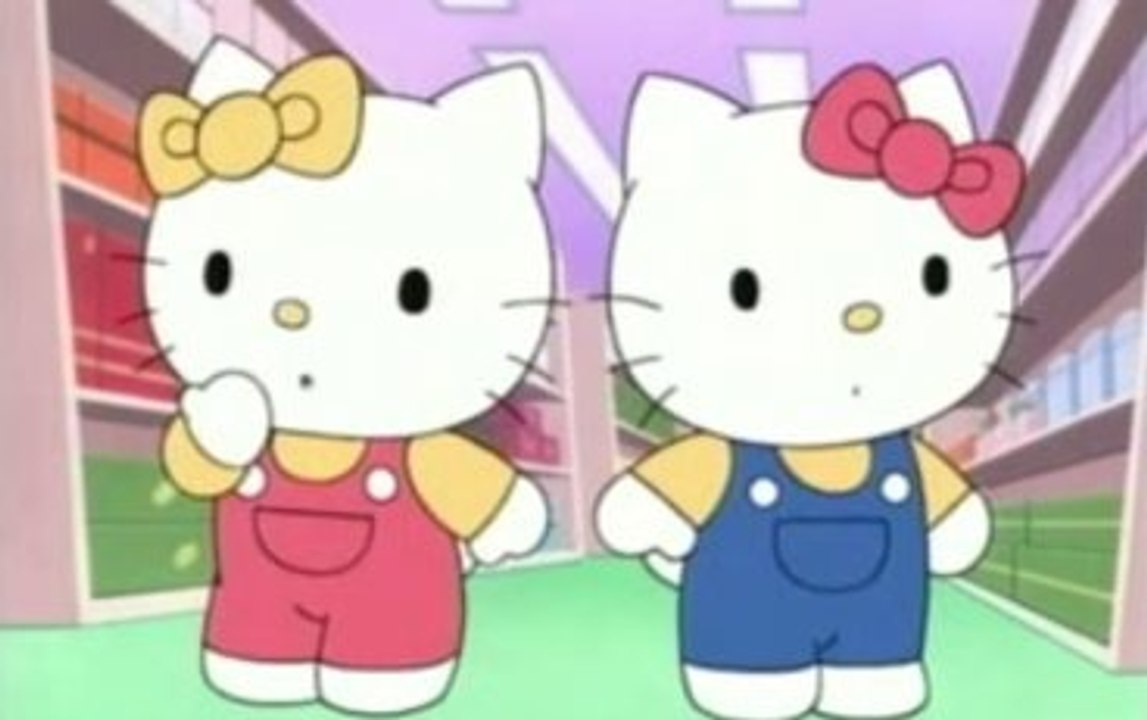 Hello Kitty en français Les yeux plus gros que le ventre - Dessin Anime