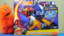 BLAZE AND THE MONSTER MACHINES Monster Dome Playset Raceway Toy Playset
