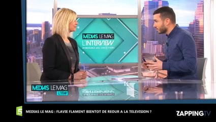 Flavie Flament : Bientôt de retour à la télévision ? Elle répond ! (Vidéo)