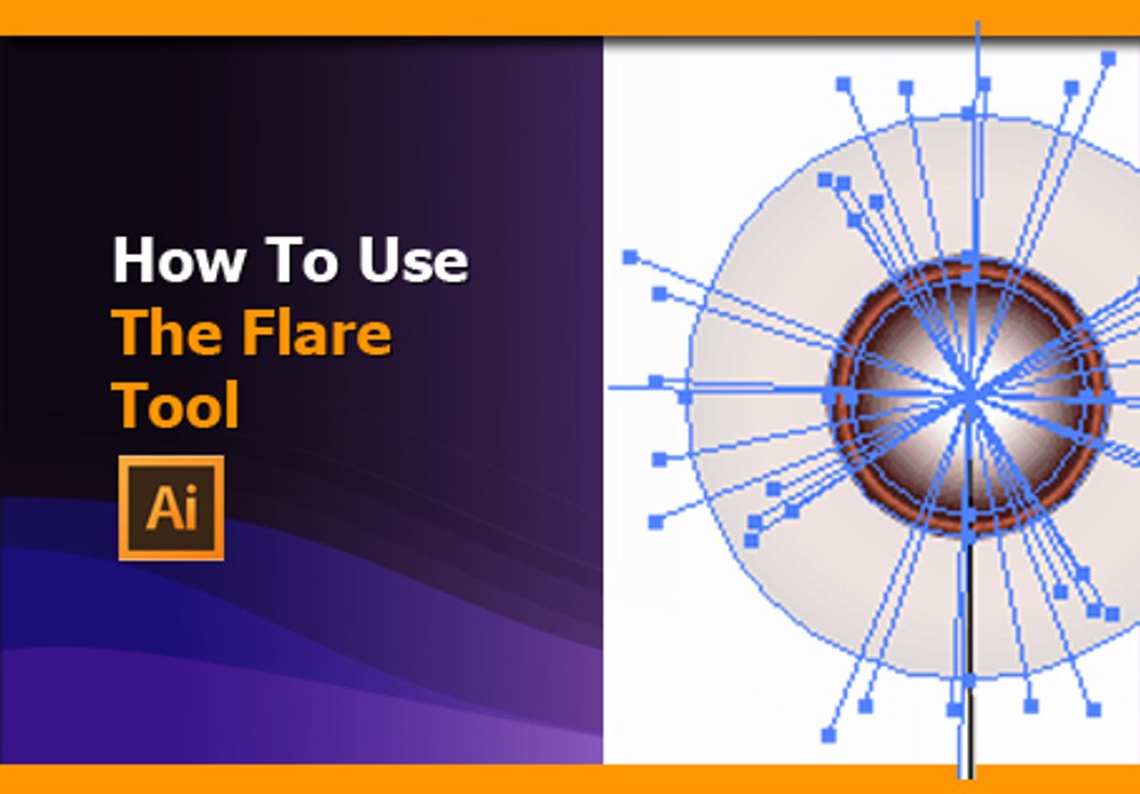 How To Use The Flare Tool (Adobe Illustrator Tutorial) - video Dailymotion