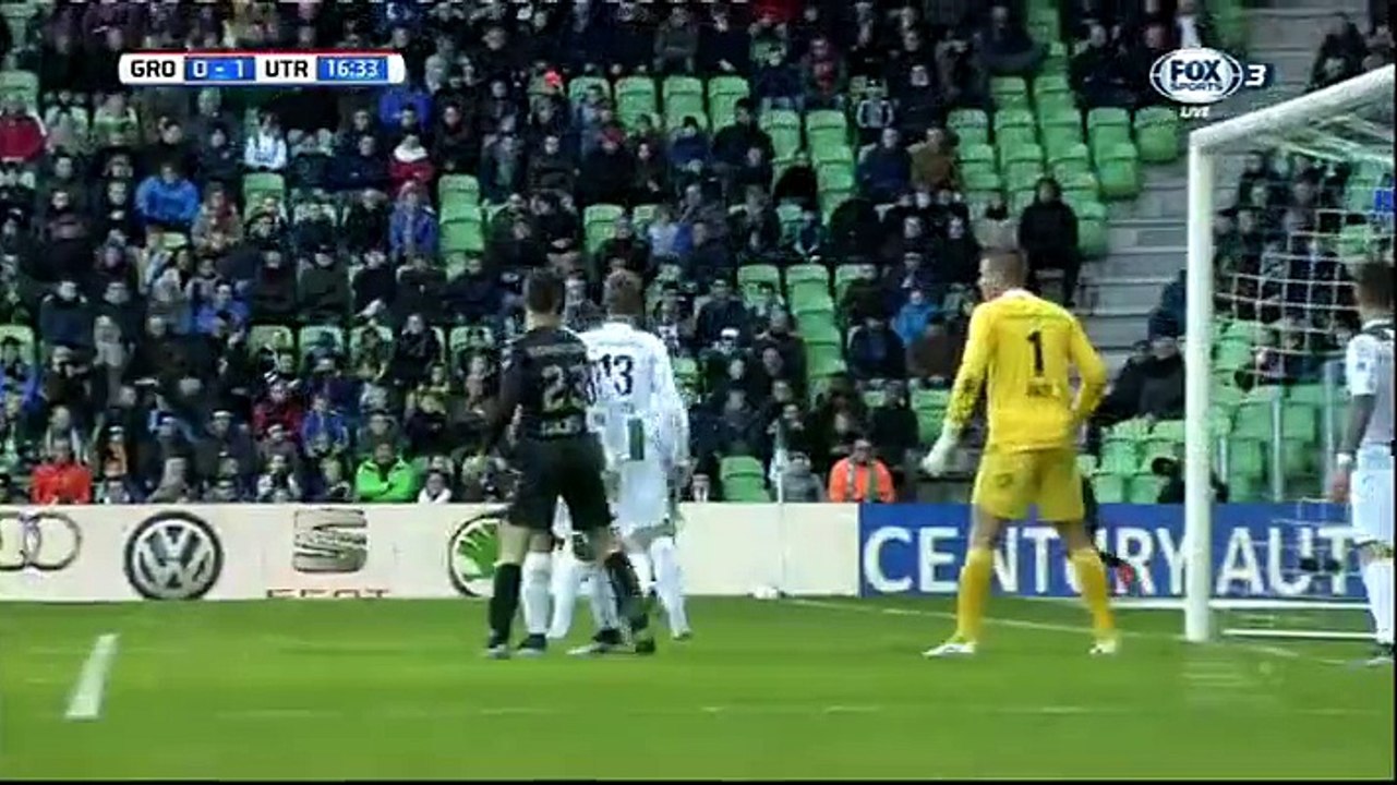 0-1 Bart Ramselaar Goal  Groningen v. Utrecht - 17.01.2016 HD