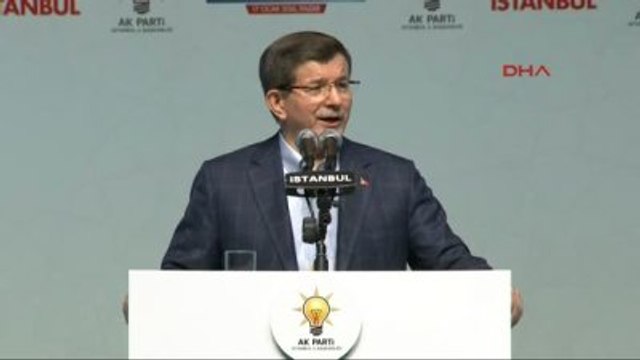 Başbakan Davutoğlu, AK Parti İstanbul İl Danışma Meclisi Toplantısında Konuştu