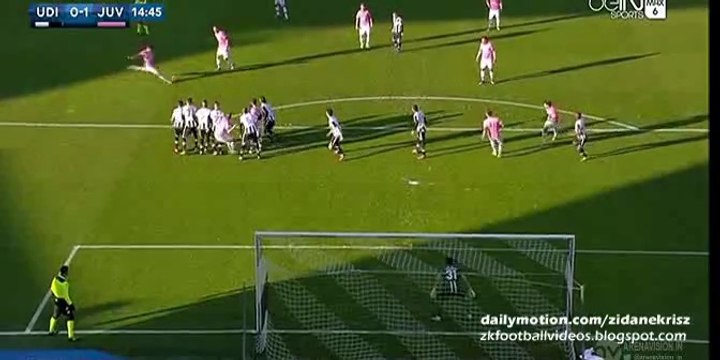 0-1 Paulo Dybala Super Free-Kick - Udinese v. Juventus 17.01.2016 HD
