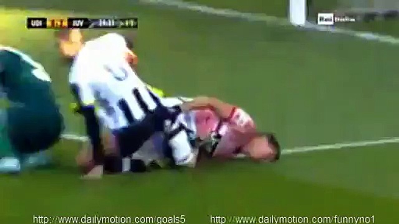 Danilo RED CARD Udinese 0-2 Juventus Serie A