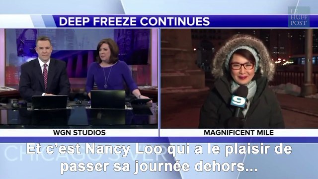 Marre des reportages météo ennuyeux ? Cette journaliste va vous plaire...