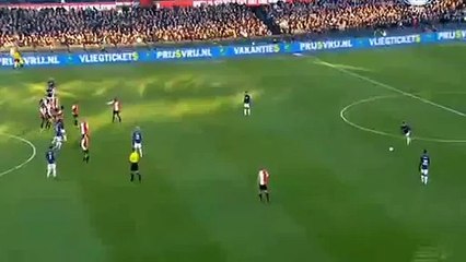 Hector Moreno Goal - Feyenoord 0 - 1 PSV - 17-01-2016