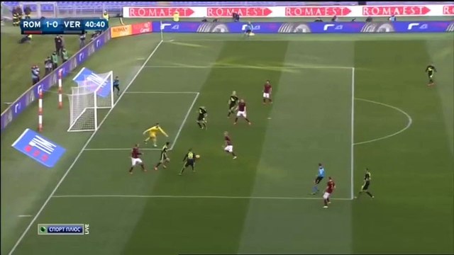1-0 Radja Nainggolan _ Roma v. Hellas Verona - 17.01.2016 HD - Video Dailymotion
