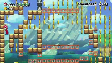 Super Mario Maker - 100 Mario Challenge 0-005 Normal - Shiek Reward