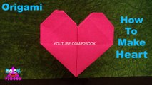 92 Origami Heart (Folding Instructions)